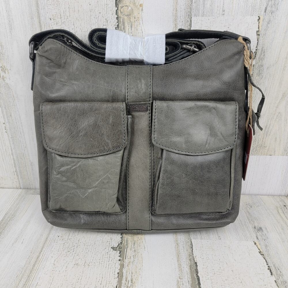 NWT Spikes & Sparrow Frankie‎ Hobo Bag in Grey